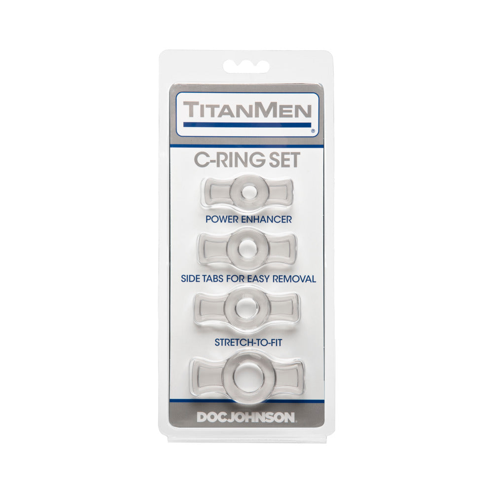 DOC JOHNSON - TITANMEN COCK RING SET