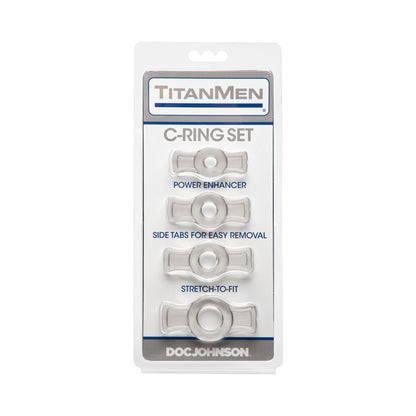 DOC JOHNSON - TITANMEN COCK RING SET