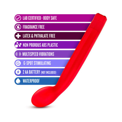 BLUSH - SEXY THINGS G SLIM VIBRADOR MULTIVELOCIDADE FINO PARA O PONTO G