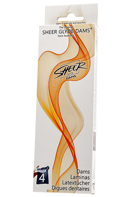 GLYDE - SHEER DAMS BLACK/COLA DAMS 4 UDS