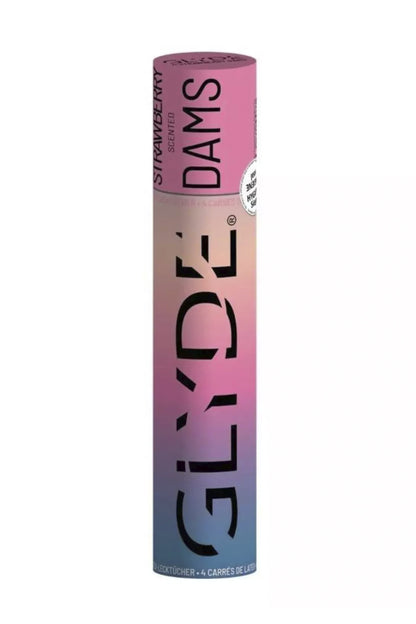 GLYDE - SHEER DAMS PINK STRAWBERRY 4 UDS