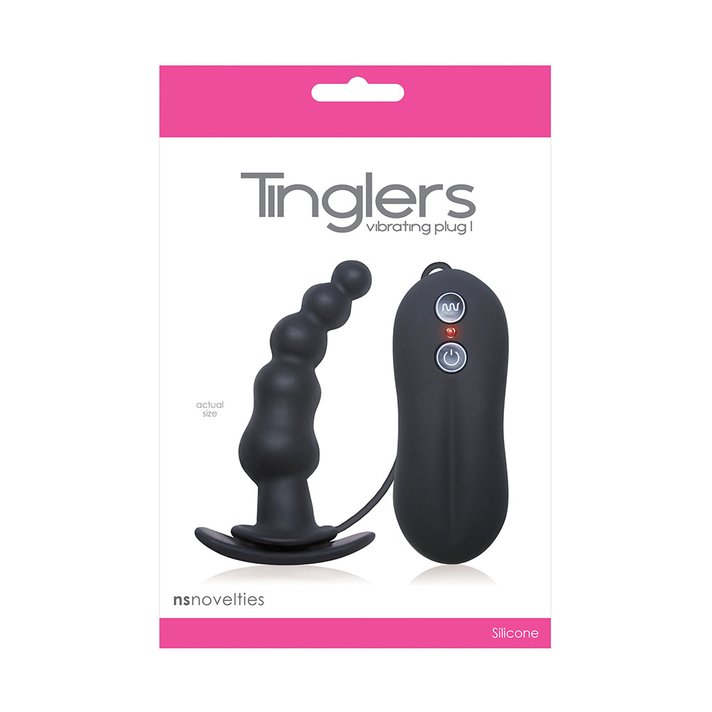 NS NOVELTIES - TINGLERS VIBRATING PLUG I PRETO