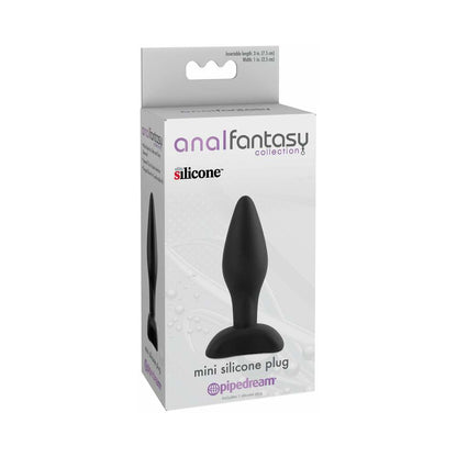 PIPEDREAM - ANAL FANTASY COLLECTION MINI SILICONE PLUG BLACK