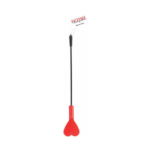 PIPEDREAM - FETISH FANTASY SERIES SILICONE HEART CROP RED