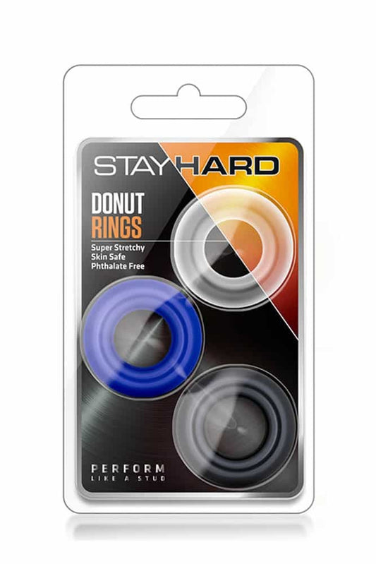BLUSH - STAY HARD DONUT RINGS ASSORTED