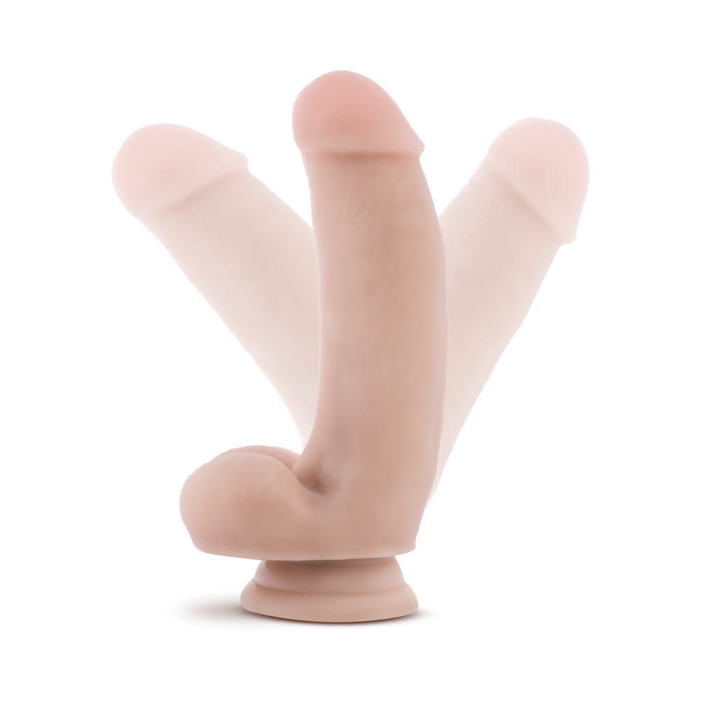 BLUSH - COVERBOY THE PIZZA BOY REALISTIC 7 IN. DILDO WITH BALLS BEIGE