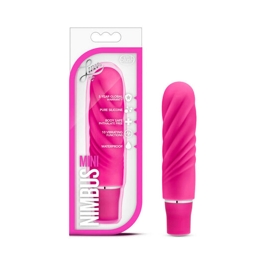 BLUSH - LUXE NIMBUS MINI SILICONE VIBRATOR PINK