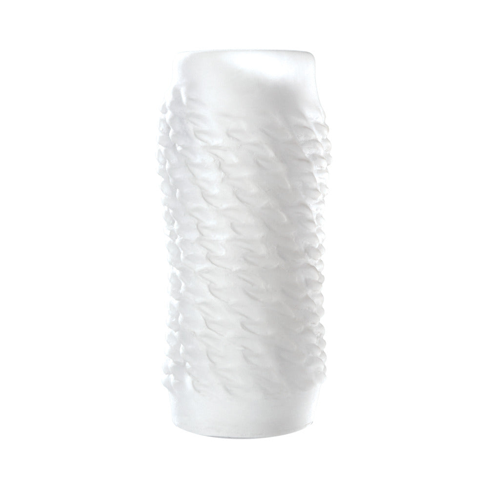 DOC JOHNSON - OPTIMALE – REVERSIBLE UR3 STROKER – LINK CLEAR