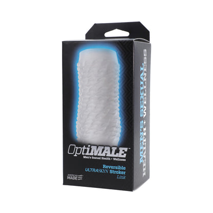 DOC JOHNSON - OPTIMALE – REVERSIBLE UR3 STROKER – LINK CLEAR
