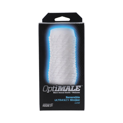 DOC JOHNSON - OPTIMALE – REVERSIBLE UR3 STROKER – LINK CLEAR