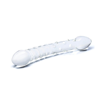 ELECTRIC EEL - DILDO DE VIDRO DOUBLE TROUBLE DE 10 POL.