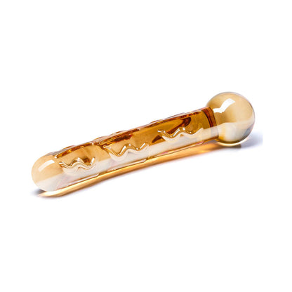 ELECTRIC EEL - DILDO DE VIDRO ORANGE TICKLER 7.5 POL.