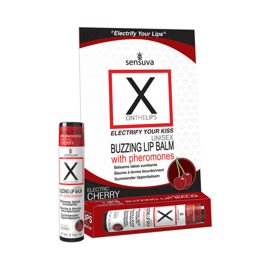 SENSUVA - X ON THE LIPS PHEROMONE LIP BALM CHERRY
