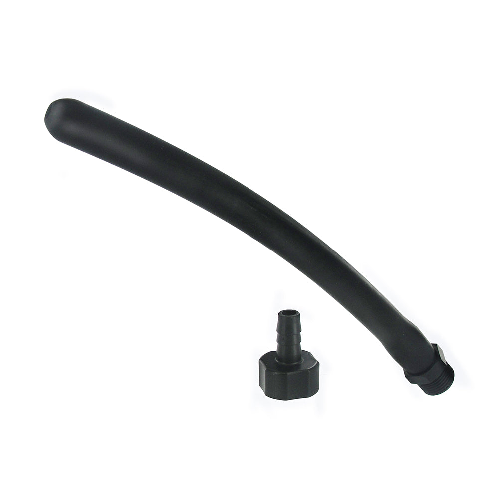 XR BRANDS - CLEANSTREAM COMFORT NOZZLE SILICONE TIP BLACK