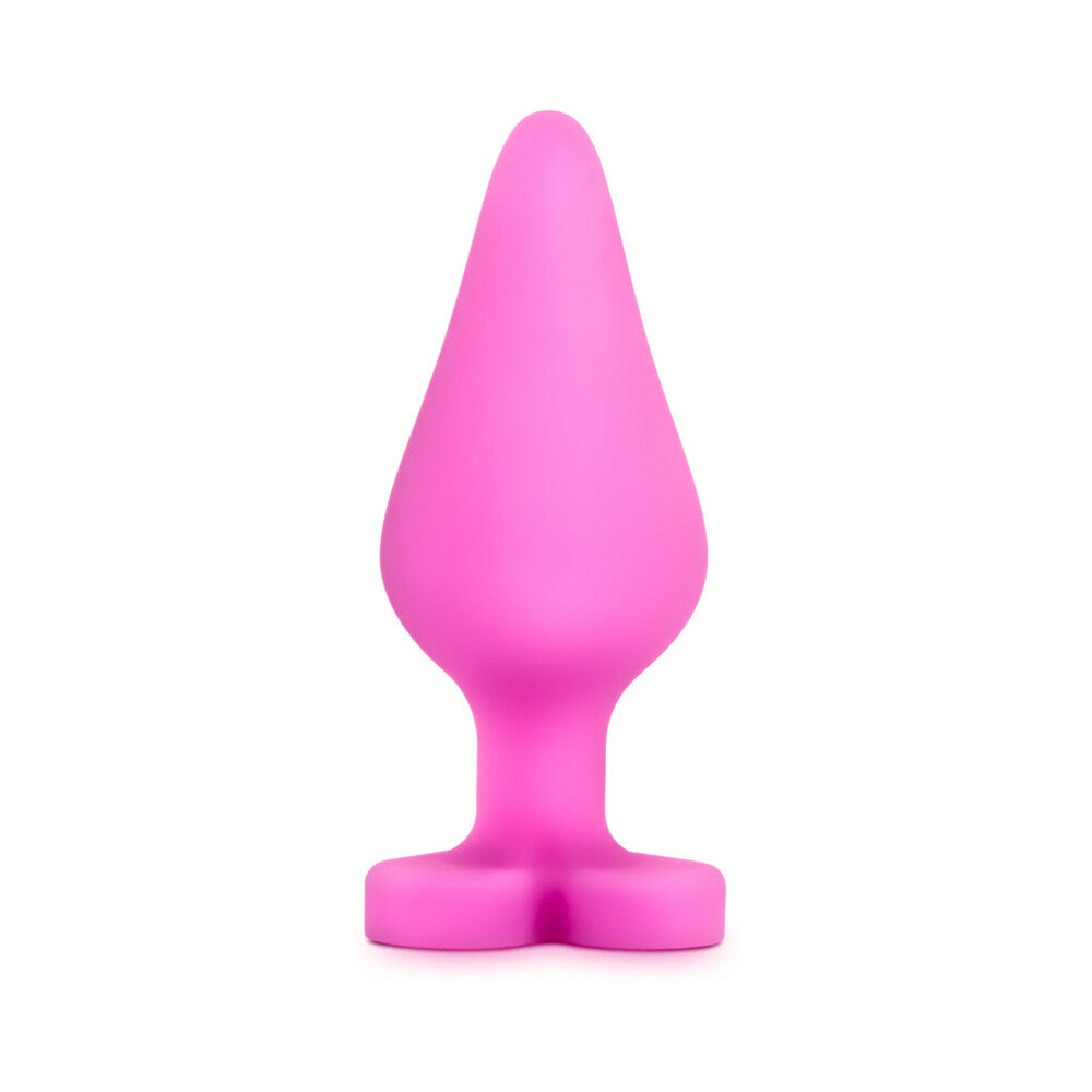 BLUSH - PLAY WITH ME NAUGHTY CANDY HEARTS 'BE MINE' ANAL PLUG PINK