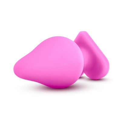 BLUSH - PLAY WITH ME NAUGHTY CANDY HEARTS 'BE MINE' ANAL PLUG PINK