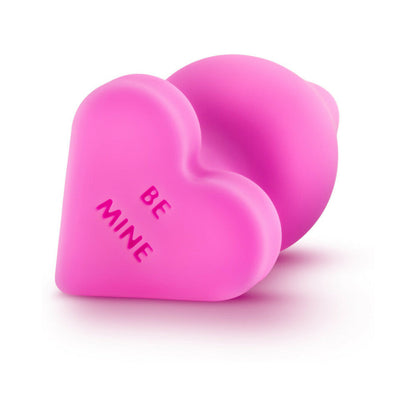 BLUSH - PLAY WITH ME NAUGHTY CANDY HEARTS 'BE MINE' ANAL PLUG PINK