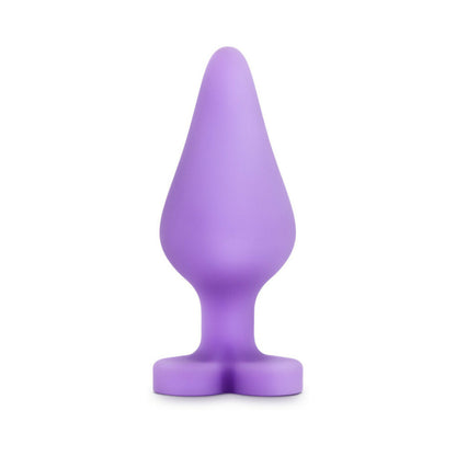 BLUSH - PLAY WITH ME NAUGHTY CANDY HEARTS 'DO ME NOW' ANAL PLUG PURPLE