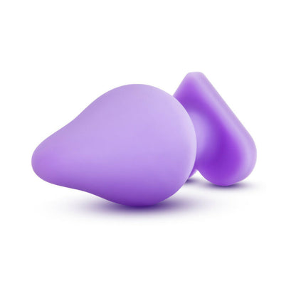 BLUSH - PLAY WITH ME NAUGHTY CANDY HEARTS 'DO ME NOW' ANAL PLUG PURPLE