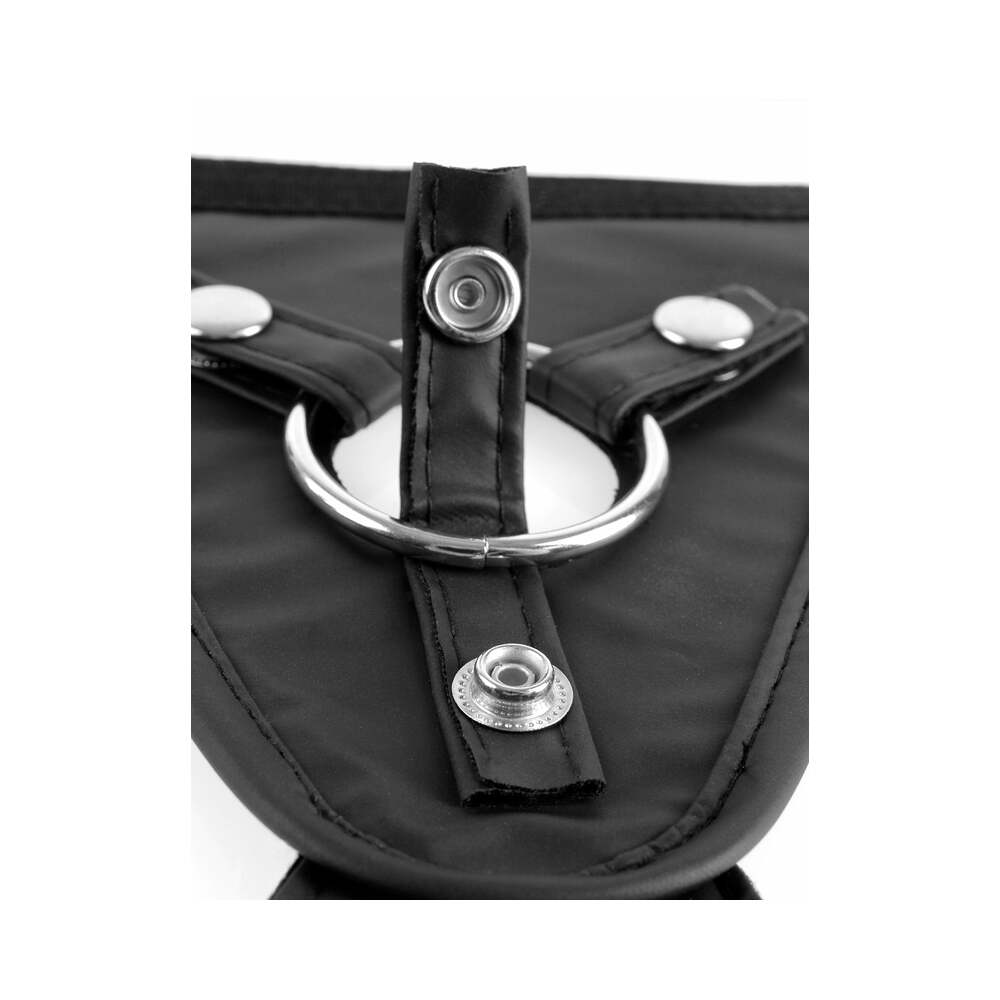 PIPEDREAM - FETISH FANTASY SERIES ADJUSTABLE PERFECT FIT HARNESS BLACK