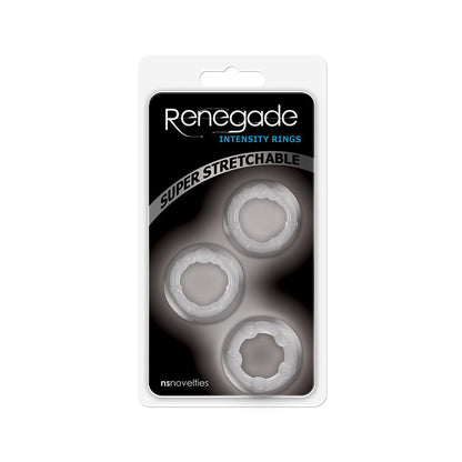 NS NOVELTIES - PACK DE 3 ANEIS DE INTENSIDADE RENEGADE