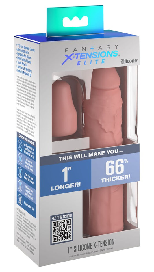 FANTASY X-TENSIONS ELITE - 1" SILICONE X-TENSION