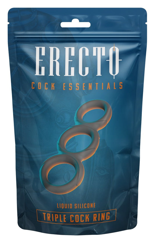 ERECTO - TRIPLE COCK RING