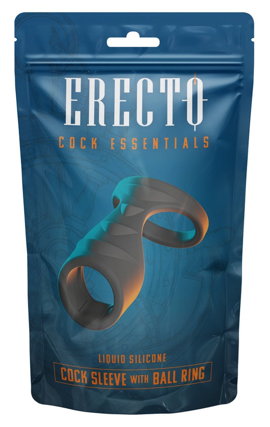 ERECTO - COCK SLEEVE WITH BALL RING