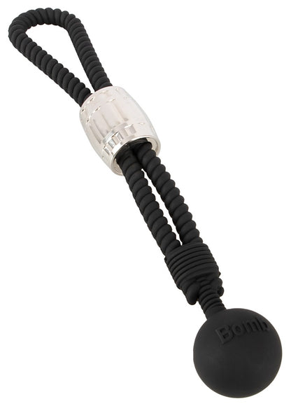 REBEL - HEAVY ROPE COCK STRAP WITH BALL
