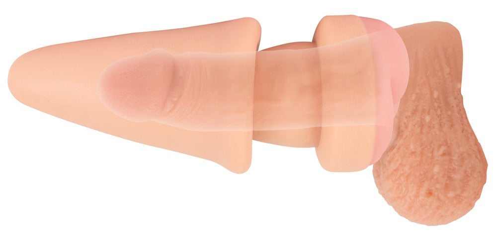 NATURE SKIN - 2IN1 BUTT PLUG & EXTENSION