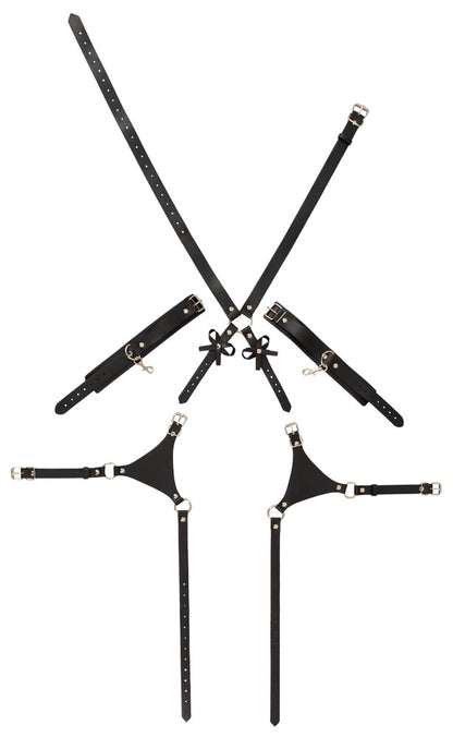 BAD KITTY - HARNESS WITH CUFFS