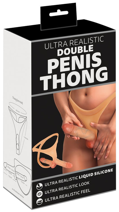 YOU2TOYS - DOUBLE PENIS THONG