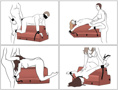 LIBERATOR - STEED BONDAGE SPANKING BENCH