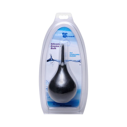 XR BRANDS - IRRIGADOR ANAL DE PONTA FINA CLEANSTREAM PRETO