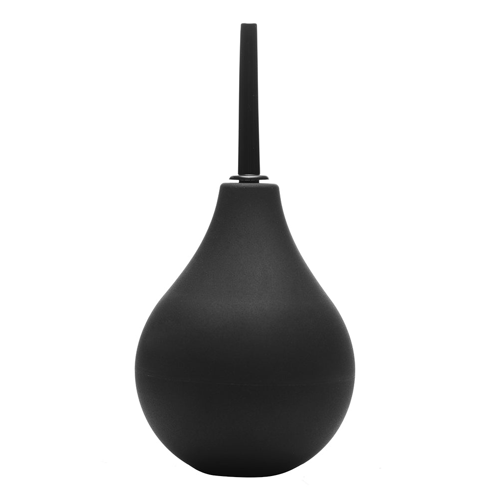 XR BRANDS - IRRIGADOR ANAL DE PONTA FINA CLEANSTREAM PRETO