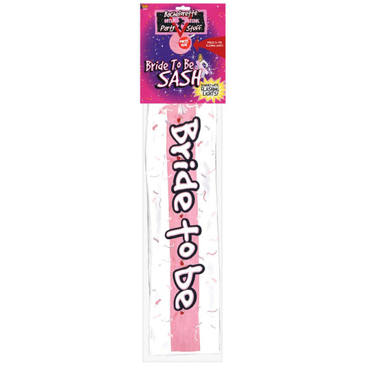 FORUM NOVELTIES - BACHELORETTE OUT OF CONTROL FLASHING SASH