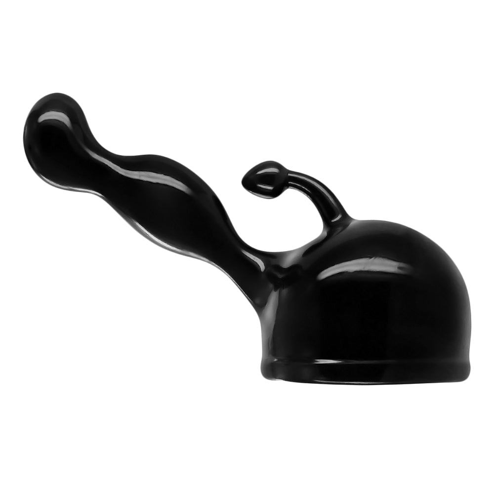 XR BRANDS - WAND ESSENTIALS P-SPOT WAND ATTACHMENT BLACK
