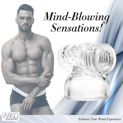 XR BRANDS - WAND ESSENTIALS HUMMMINGBIRD ATTACHMENT CLEAR