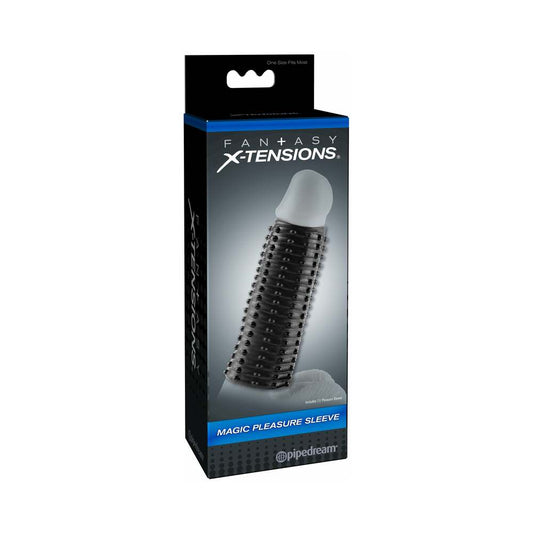 PIPEDREAM - FANTASY X-TENSIONS MAGIC PLEASURE SLEEVE BLACK