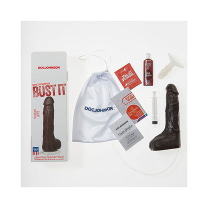 DOC JOHNSON - BUST IT SQUIRTING REALISTIC COCK W/ 1OZ NUT BUTTER