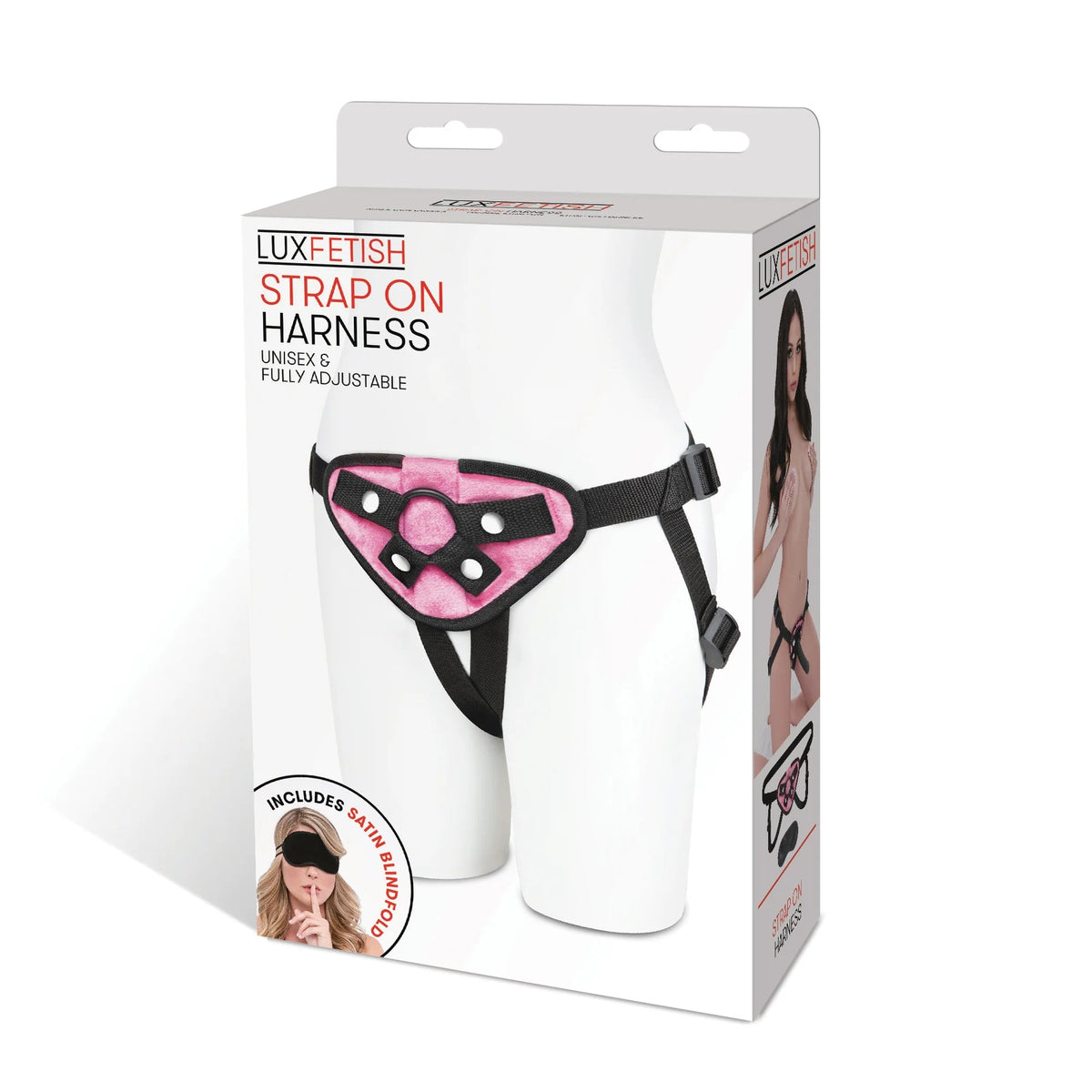 ELECTRIC EEL - ARNÊS STRAP-ON EM NEOPRENO LUX FETISH