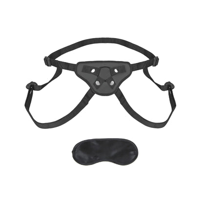 ELECTRIC EEL - LUX FETISH BEGINNERS STRAP-ON HARNESS BLACK