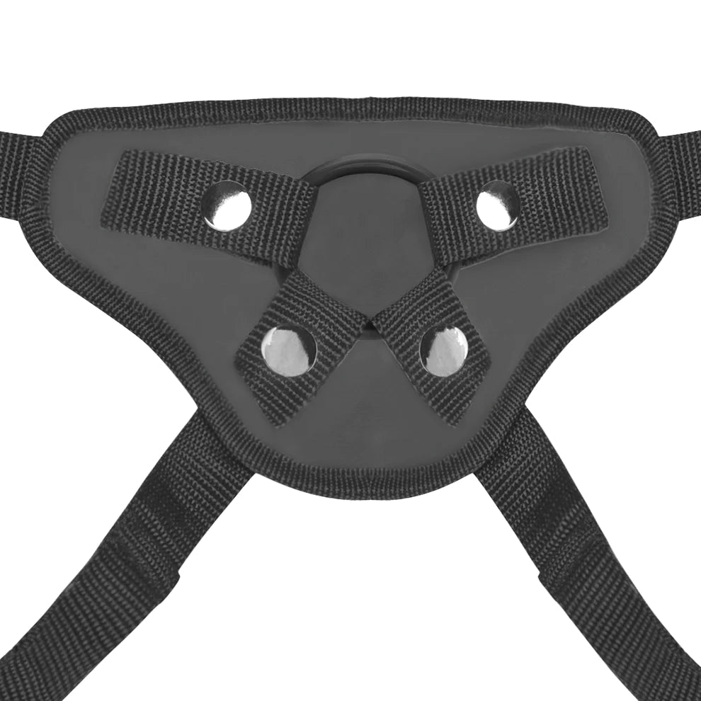 ELECTRIC EEL - LUX FETISH BEGINNERS STRAP-ON HARNESS BLACK