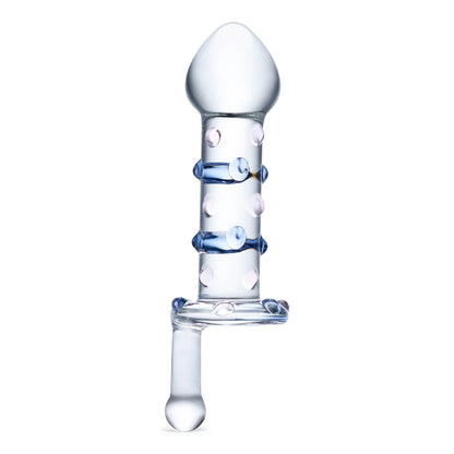 ELECTRIC EEL - DILDO ROTATIVO GLAS 6.5 POL. CANDY LAND JUICER