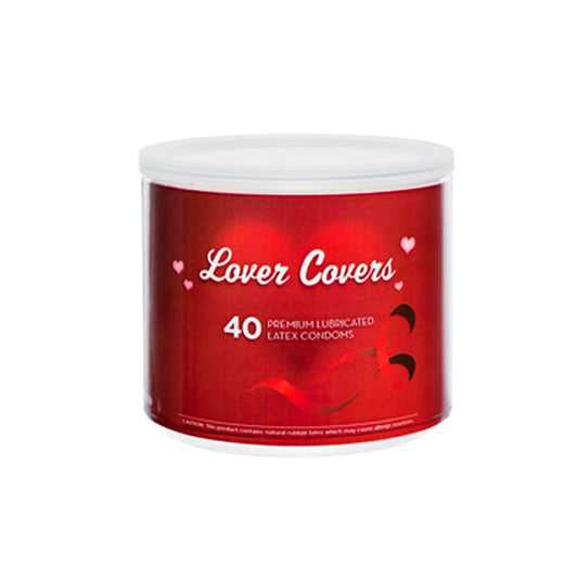 PARADISE MARKETING - LOVER COVERS PREMIUM CONDOMS, MIX OF TROJAN, LIFESTYLES, DUREX & MORE (40/BOWL)