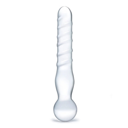 ELECTRIC EEL - DILDO DE VIDRO TRANSPARENTE JOYSTICK 8 POL. GLAS