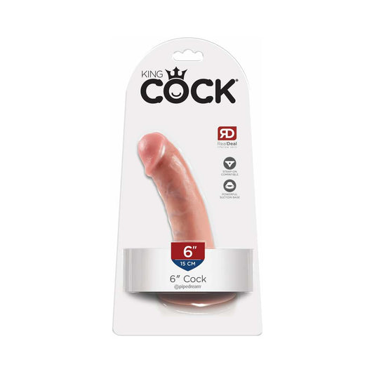PIPEDREAM - COCK 6 IN. COCK REALISTIC DILDO WITH