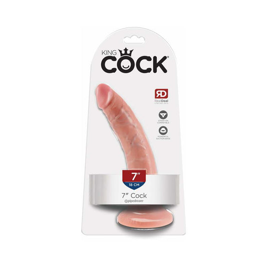 PIPEDREAM - COCK 7 IN. COCK REALISTIC DILDO WITH