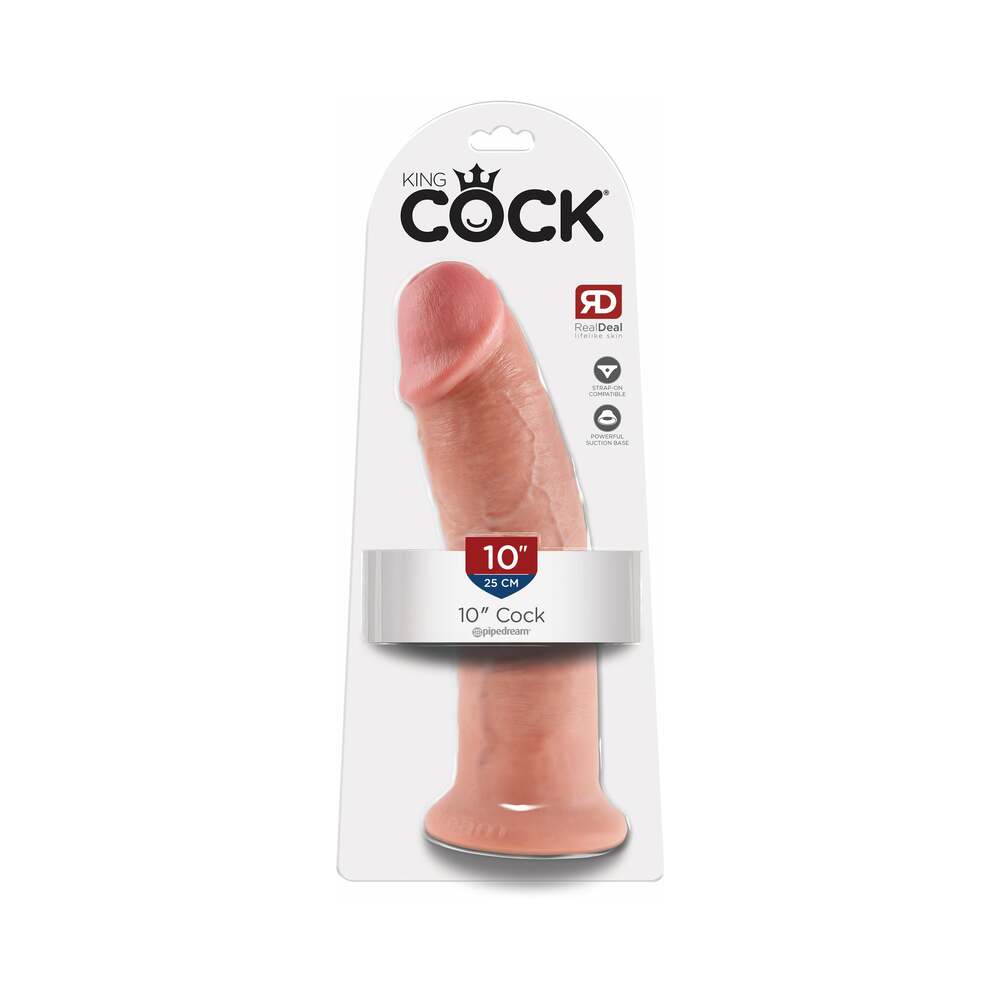PIPEDREAM - COCK 10 IN. COCK REALISTIC DILDO WITH