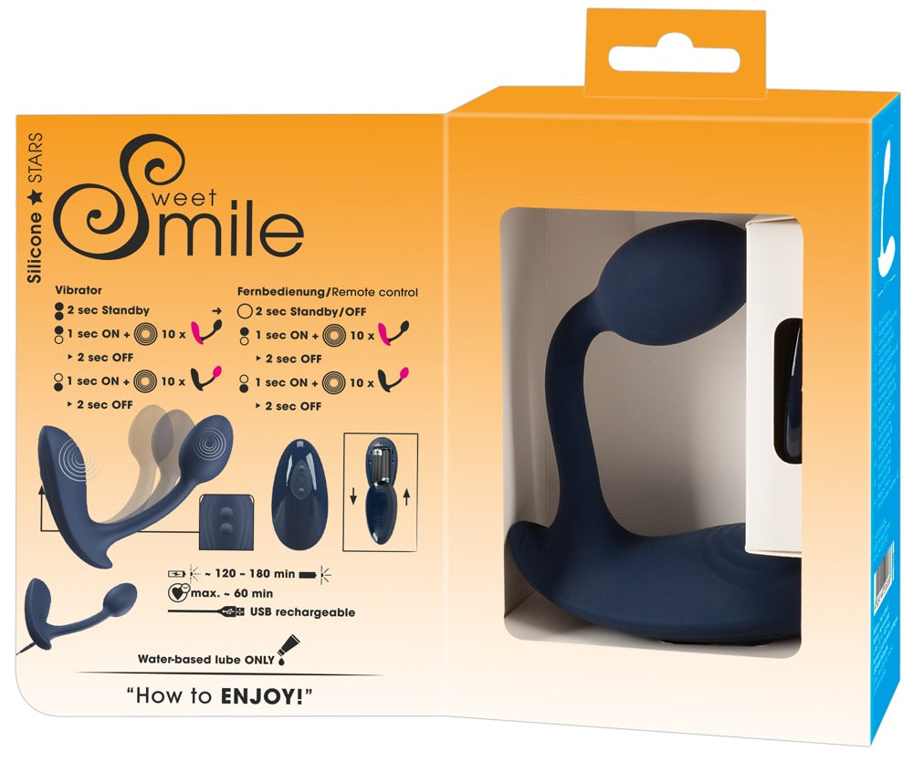 SWEET SMILE - RC BENDABLE PANTY VIBRATOR